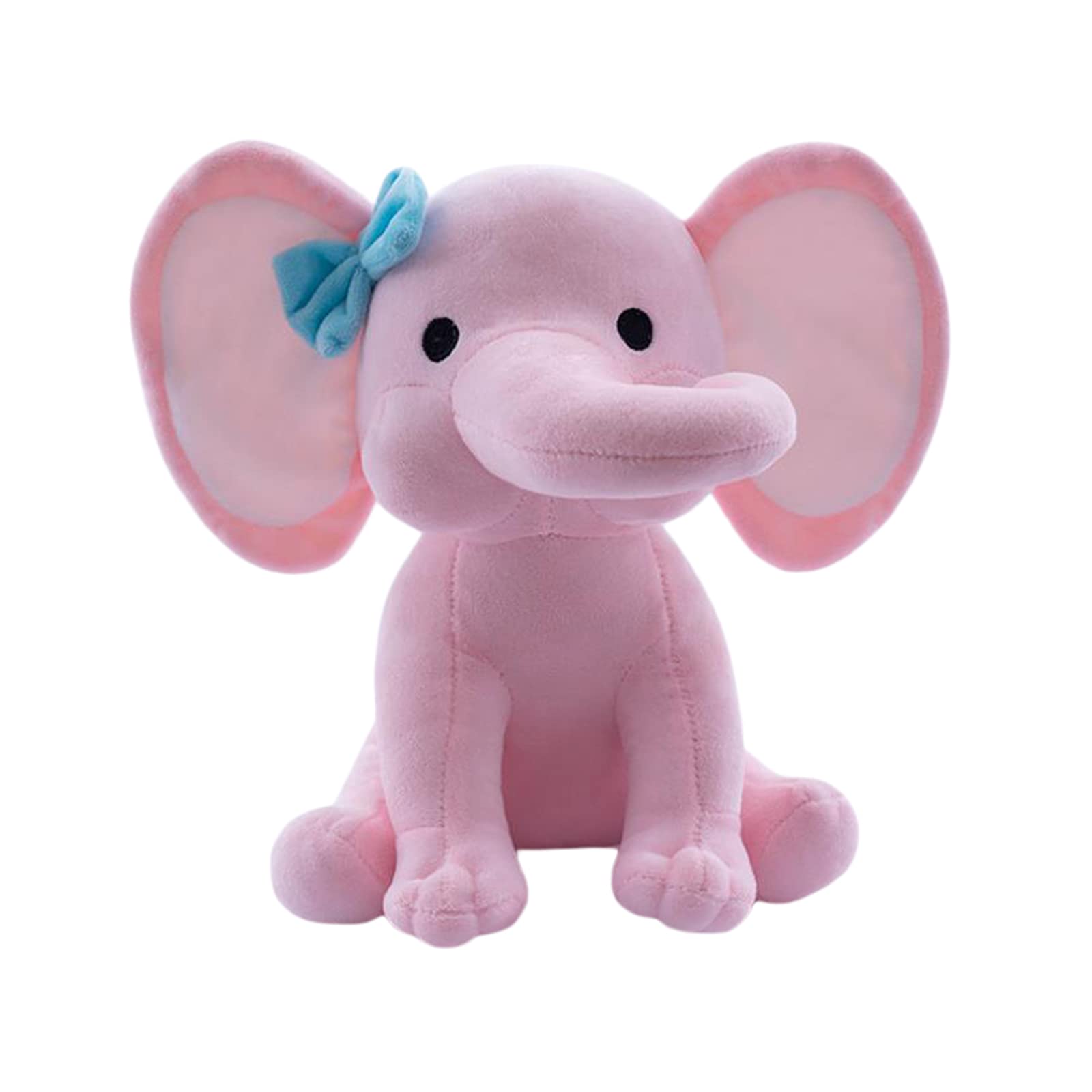 9.8 Inches Pink Blue Stuffed Elephant Animal Plush Toys for Baby, Boy, Girls, Great as Nursery, Room Decor
9.8 Inches Pink Blue Stuffed Elephant Animal Plush Toys for Baby, Boy, Girls, Great as Nursery, Room Decor