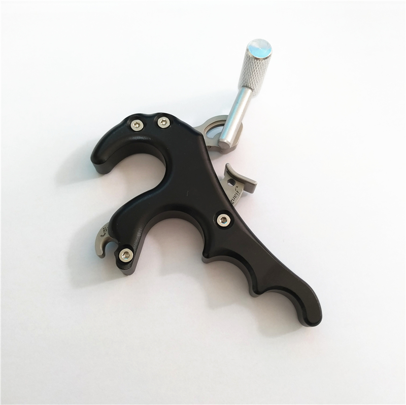 Hunting Aluminum Alloy Thumb Trigger Compound Archery Release Aid 4 Finger Gripper Recurve Bow Release Caliper
Hunting Aluminum Alloy Thumb Trigger Compound Archery Release Aid 4 Finger Gripper Recurve Bow Release Caliper