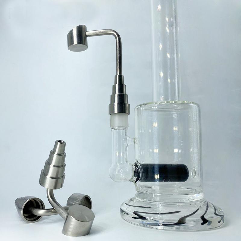Domeless 90 degree Smoking Accessories Titanium Nail Universal Titaniums GR2 Nails 10mm 14mm 18mm Male/Female for Oil Rigs Glass Bong Sm
Domeless 90 degree Smoking Accessories Titanium Nail Universal Titaniums GR2 Nails 10mm 14mm 18mm Male/Female for Oil Rigs Glass Bong Sm