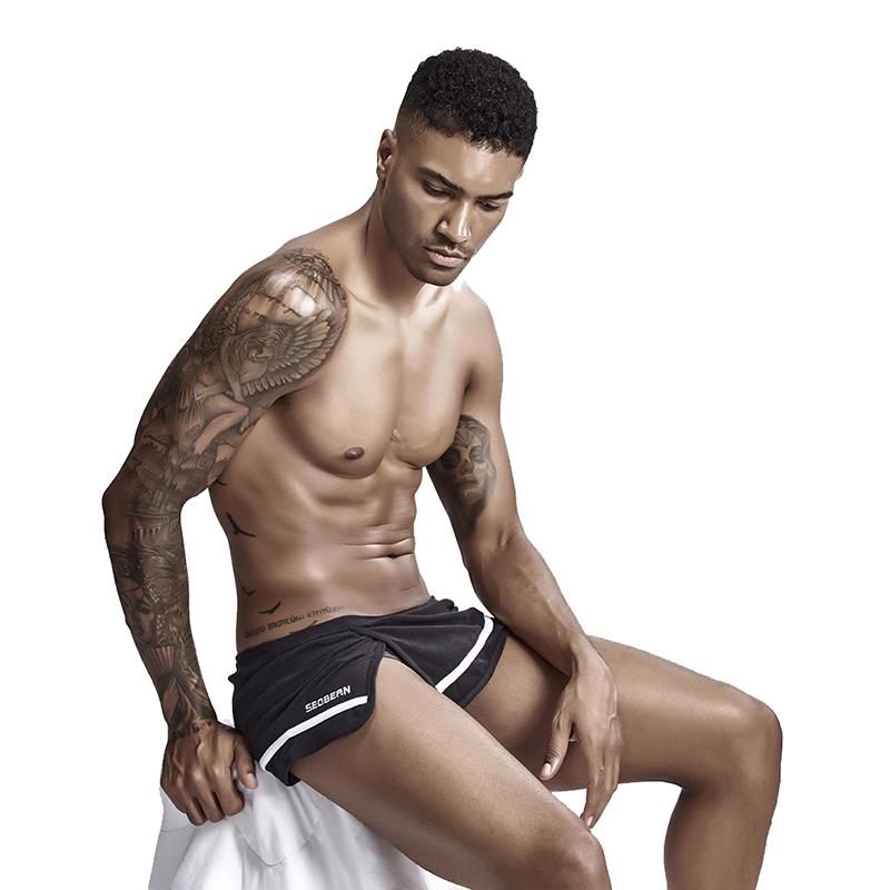 Men's Sleepwear Cotton Mens Side Split Sleep Bottom Sexy Male Homewear Shorts Double Layer Casual Sleeping Underpants Wholesale And Retail, Black;brown
Men's Sleepwear Cotton Mens Side Split Sleep Bottom Sexy Male Homewear Shorts Double Layer Casual Sleeping Underpants Wholesale And Retail, Black;brown