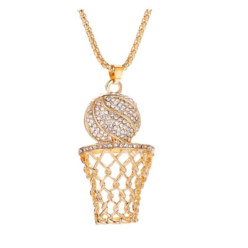 Chains Chain Jewelry Fashion Silver Necklace Plated Pendant Unisex Basketball Gold Necklaces & Pendants
Chains Chain Jewelry Fashion Silver Necklace Plated Pendant Unisex Basketball Gold Necklaces & Pendants