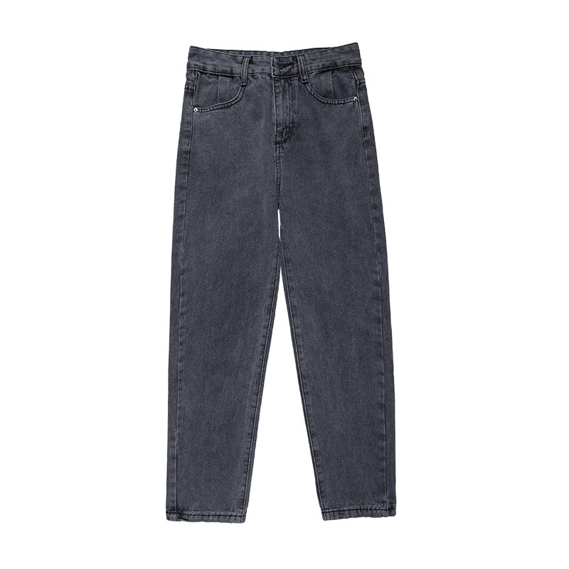High-quality High-waisted Jeans Women teenagers Loose Daddy Pants Carrot Pants Female girls Student Harem Pants Women 210222