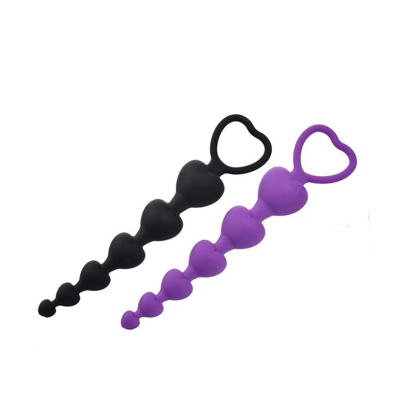 Sex Toys For Couples Soft Silicone Anal BuPlug Prostate Massager Adult Gay Products Waterproof Plug Beads Erotic Men Women