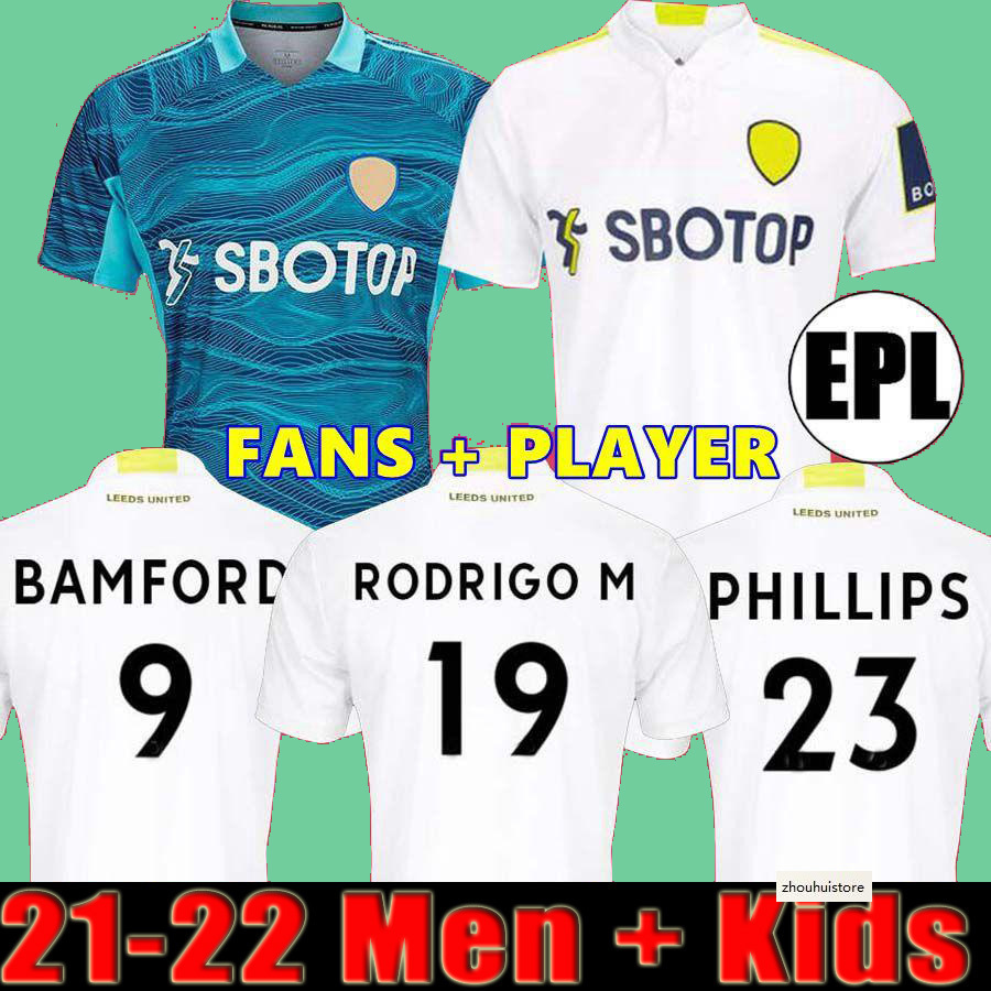 21 22 Leeds soccer jersey United 2021 2022 PHILLIPS FIRPO JUNIOR BAMFORD RAPHINHA DIEGO LLORENTE RODRIGO Goalkeeper football shirt Thailand, 21 22 home no patch
21 22 Leeds soccer jersey United 2021 2022 PHILLIPS FIRPO JUNIOR BAMFORD RAPHINHA DIEGO LLORENTE RODRIGO Goalkeeper football shirt Thailand, 21 22 home no patch