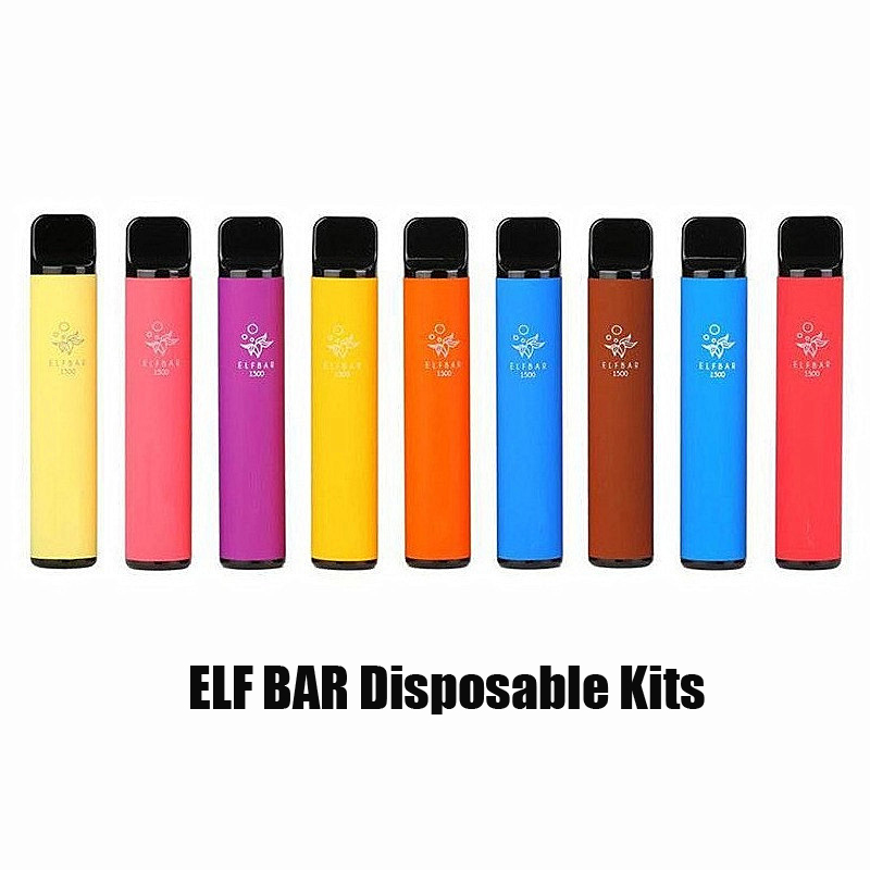 ELF Bar Disposable E-cigarettes Device Kit 1500 Puffs 850mAh battery 4.8ml Prefilled Pods Cartridges Stick Vape Pen Vs Plus XXL
ELF Bar Disposable E-cigarettes Device Kit 1500 Puffs 850mAh battery 4.8ml Prefilled Pods Cartridges Stick Vape Pen Vs Plus XXL