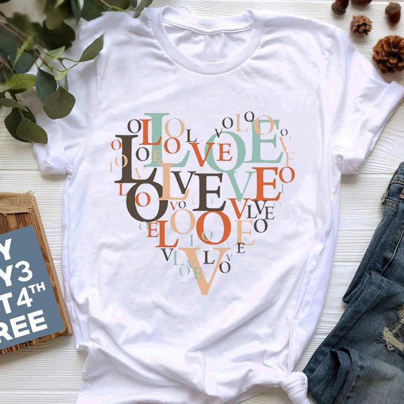 Harajuku Love Printed Top tshirts women Streetwear Graphic T shirt Female Short Sleeve 90s Aesthetic Casual T shirt For Women, 6882
Harajuku Love Printed Top tshirts women Streetwear Graphic T shirt Female Short Sleeve 90s Aesthetic Casual T shirt For Women, 6882