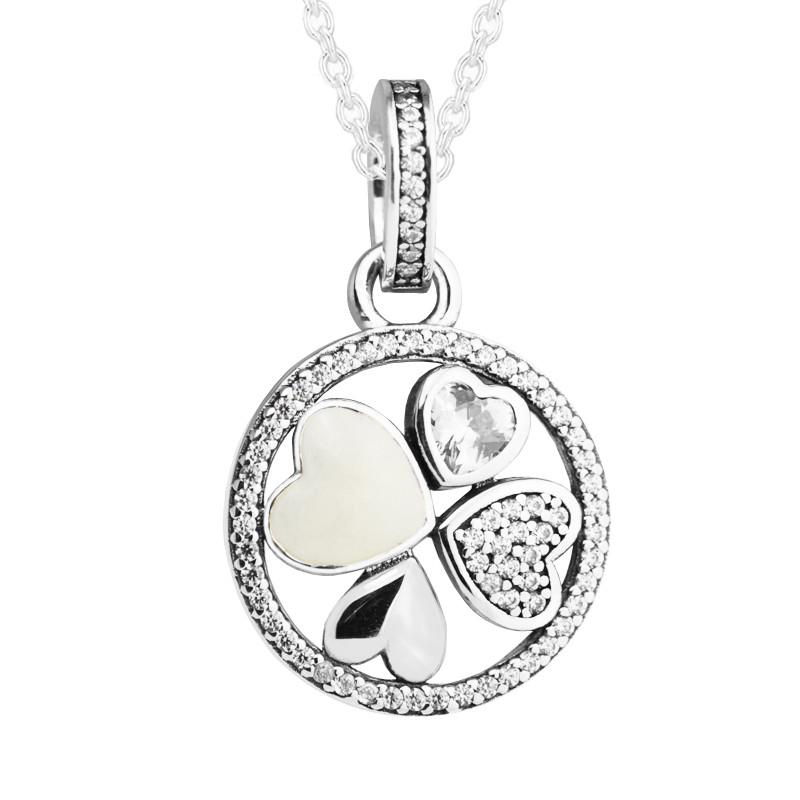 Chains Hearts Of Love Pendants & Necklaces For Women Clear CZ Silver Enamel 925 Sterling Choker Jewelry Long Chain
Chains Hearts Of Love Pendants & Necklaces For Women Clear CZ Silver Enamel 925 Sterling Choker Jewelry Long Chain