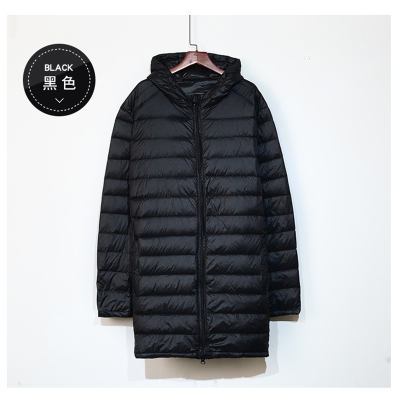 NewBang 7XL 8XL Winter Long Duck Down Jacket Men Feather Parka Man Ultra Light Down Jacket Men Lightweight Warm Puffer Jackets 201225