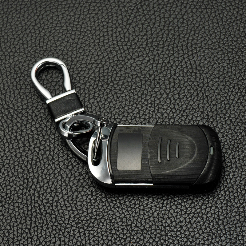 Motorcycles Creative Key Chain Luggage Bags Keychain Anti-Lost Pendant Keys Ring For Auto Car Metal Button Universal