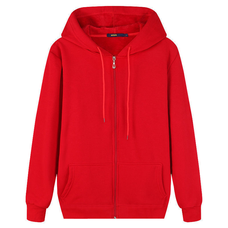 Autumn Winter Mens Sweatshirts Solid Slim Long Sleeve Warm Hoodies Men Stand Collar Zipper Coats Men Hoodies 201127