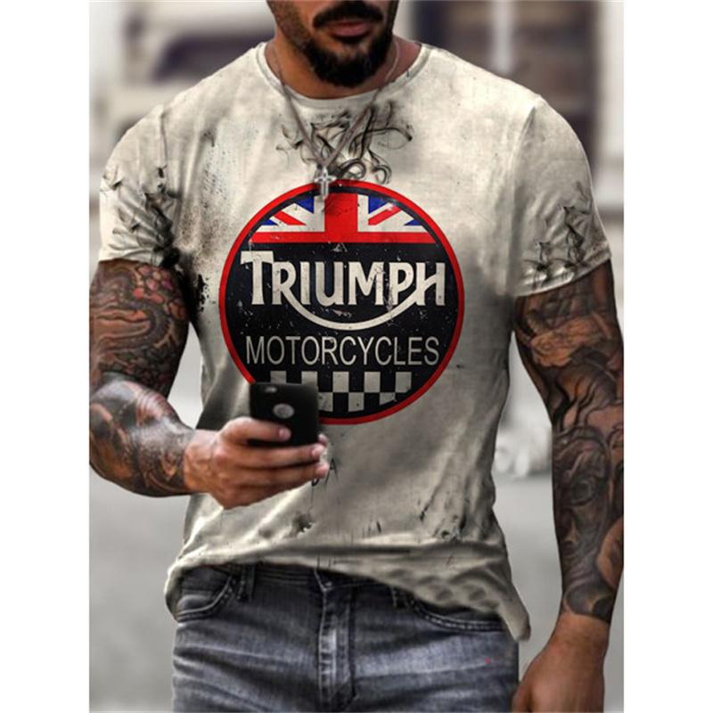 Men's T-Shirts 3D Motorcycle Print T-shirt Oversize Tshirt Unisex Round Neck Summer Clothing Short Sleeves Cool Male Tops Tees, Zwx007
Men's T-Shirts 3D Motorcycle Print T-shirt Oversize Tshirt Unisex Round Neck Summer Clothing Short Sleeves Cool Male Tops Tees, Zwx007