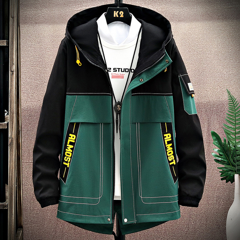 2021 New 2021new Spring Streetwear Casual Jacket Men Hip Hop Harajuku Patchwork Windbreaker Jackets Youth Pockets Dropshipping 18n3, Green
2021 New 2021new Spring Streetwear Casual Jacket Men Hip Hop Harajuku Patchwork Windbreaker Jackets Youth Pockets Dropshipping 18n3, Green