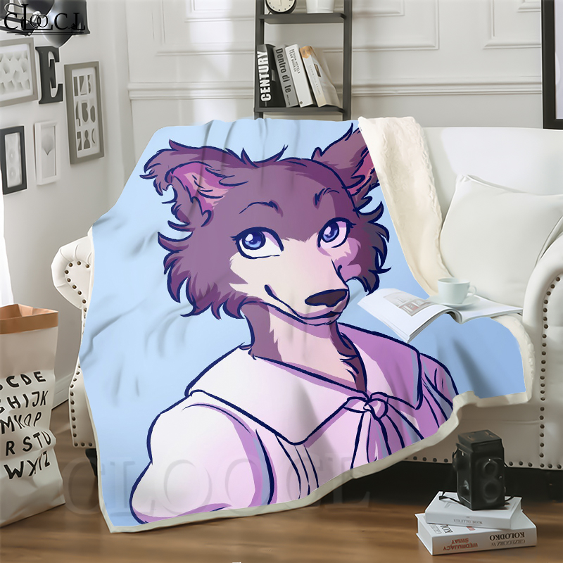 CLOOCL Hot Cartoon BEASTARS Animal 3D Print Hip-hop Style Air Conditioning Blanket Sofa Teens Bedding Throw Blankets Plush Quilt
CLOOCL Hot Cartoon BEASTARS Animal 3D Print Hip-hop Style Air Conditioning Blanket Sofa Teens Bedding Throw Blankets Plush Quilt