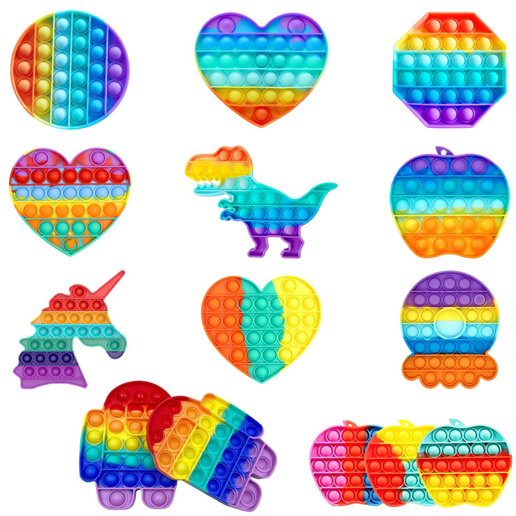 Colorful Fidget Push Pops Bubble Sensory Squishy Stress Reliever Autism Needs Anti-stress Pop-It Rainbow Adult Children Toys
Colorful Fidget Push Pops Bubble Sensory Squishy Stress Reliever Autism Needs Anti-stress Pop-It Rainbow Adult Children Toys