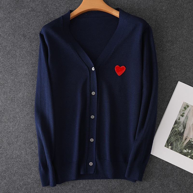 Spring and autumn lovers women cardigan women's cashmere men's sweater 210218