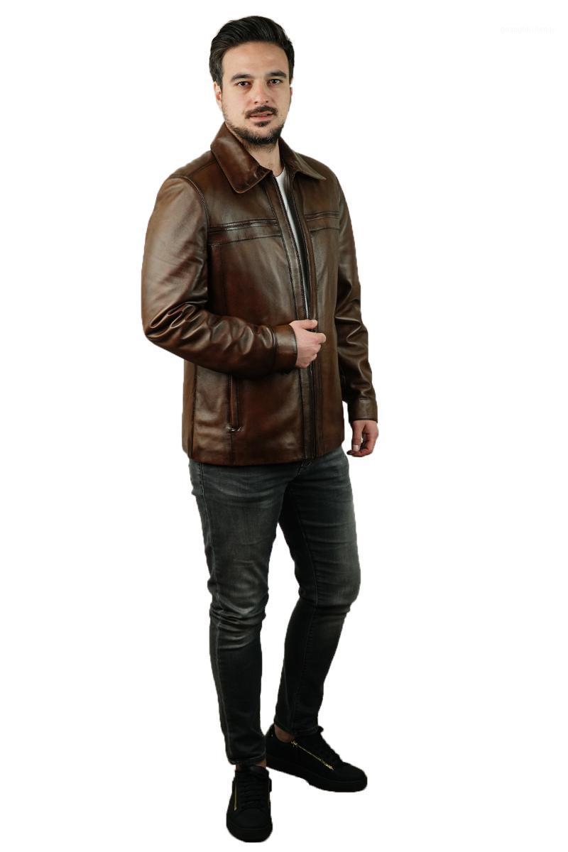 Equator Genuine Leather Coats (leather Jacket) Lambskin Real Turkish Made In Turkey Men' & Faux, Brown
Equator Genuine Leather Coats (leather Jacket) Lambskin Real Turkish Made In Turkey Men' & Faux, Brown