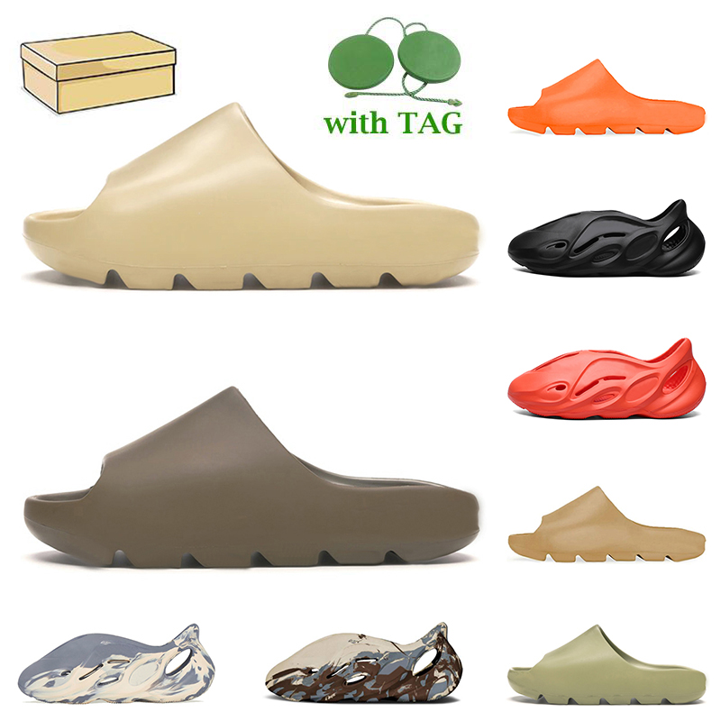 With Box Top Quality Kanye Designer Slides Womens Mens Slippers Foam Runner Sandals Bone Pure Resin Earth Brown Enflame Orange Cream Clay Mo, Black
With Box Top Quality Kanye Designer Slides Womens Mens Slippers Foam Runner Sandals Bone Pure Resin Earth Brown Enflame Orange Cream Clay Mo, Black