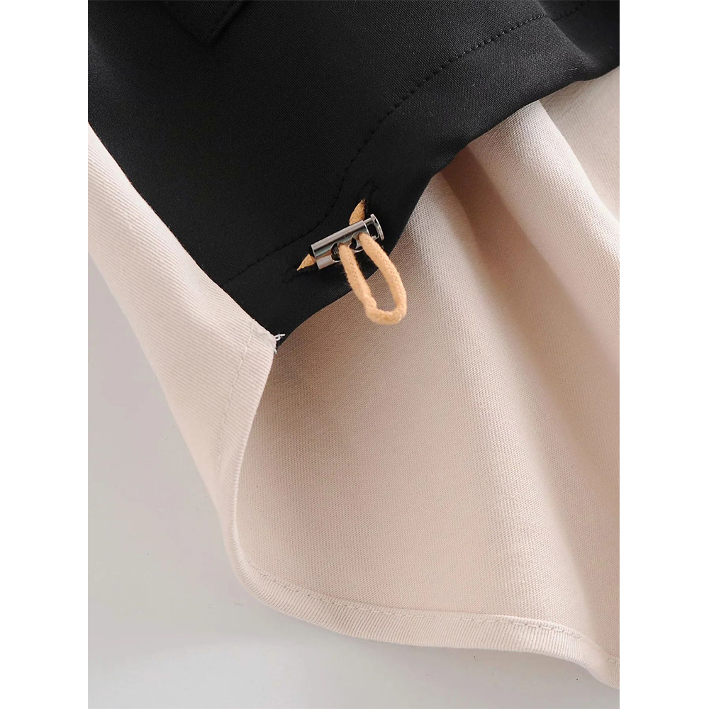 Women Hoodie sweatshirt Long sleeve High neck adjustable drawstring Hem hoodie Fashion Casual Top sweat femme 201216