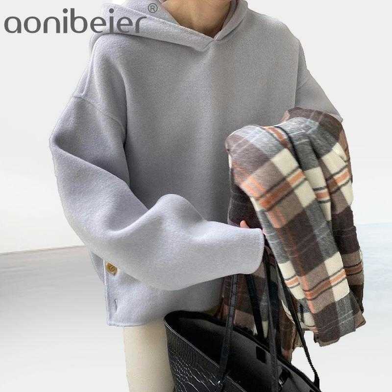 Autumn Winter Women Sweatshirts Hooded Pullovers Oversized Itself Korean Pop Warm Jumper Girls Tops 210604, Violet
Autumn Winter Women Sweatshirts Hooded Pullovers Oversized Itself Korean Pop Warm Jumper Girls Tops 210604, Violet