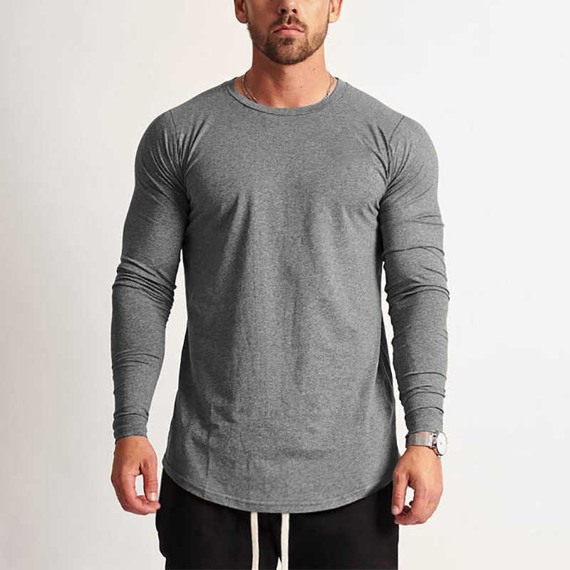Fashion long sleeve t shirt men Sporting T-shirt Men Fitness Men's solid o-neck Gyms Bodybuilding Tshirt homme 210629, White
Fashion long sleeve t shirt men Sporting T-shirt Men Fitness Men's solid o-neck Gyms Bodybuilding Tshirt homme 210629, White