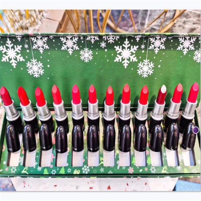 2021 Hot M Brand Makeup Lipsticks 12pcs/set Christmas snow lipstick multi color in a box lipstick gift box set 1set
2021 Hot M Brand Makeup Lipsticks 12pcs/set Christmas snow lipstick multi color in a box lipstick gift box set 1set