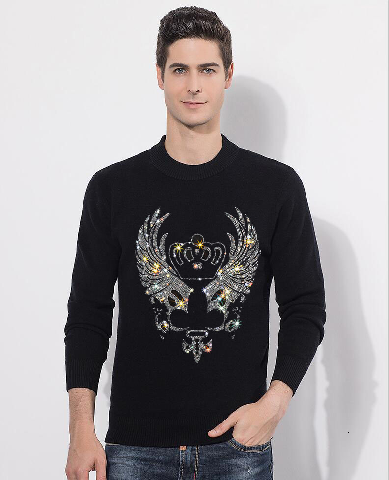 2021 New Autumn and Winter Diamond Stone Casual Slim Sweater Men's Brand Pullovers A0be, As shown
2021 New Autumn and Winter Diamond Stone Casual Slim Sweater Men's Brand Pullovers A0be, As shown