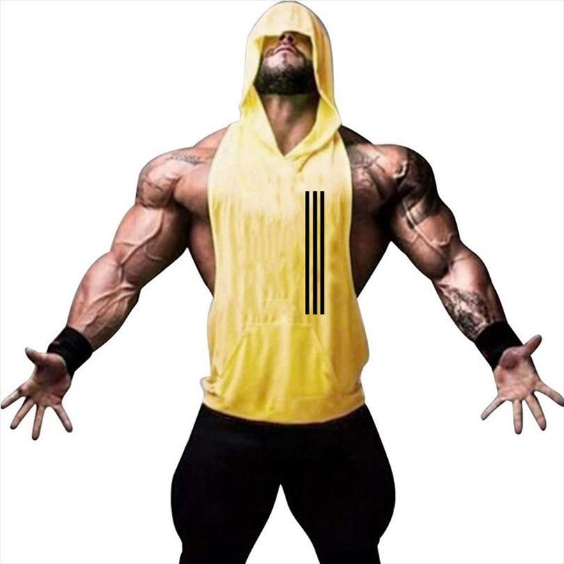 brand cotton tank men fitness bodybuilding hooded vest male sleeveless hoody shirts muscle man weightlifting tank, White;black
brand cotton tank men fitness bodybuilding hooded vest male sleeveless hoody shirts muscle man weightlifting tank, White;black
