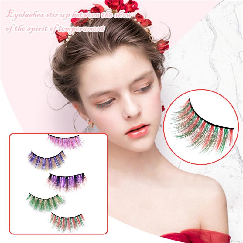 New Mink Eyelash Women Extension C Curl False Colored Eyelashes Natural Makeup High Quality Cosplay Colorful Fake Eyelash Tool
New Mink Eyelash Women Extension C Curl False Colored Eyelashes Natural Makeup High Quality Cosplay Colorful Fake Eyelash Tool