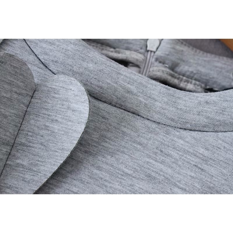 TWOTWINSTYLE Patchwork Applique Women's Sweatshirt O Neck Long Sleeve Oversized Pullovers Female Autumn Winter Fashion 201203
