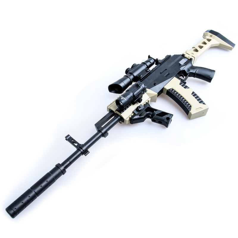 Toy Gun Electric M762 Crystal Bomb Manual Gun Sniper Rifle Silah Blaster Pistol Model For Children Adults Boy CS Fighting
Toy Gun Electric M762 Crystal Bomb Manual Gun Sniper Rifle Silah Blaster Pistol Model For Children Adults Boy CS Fighting
