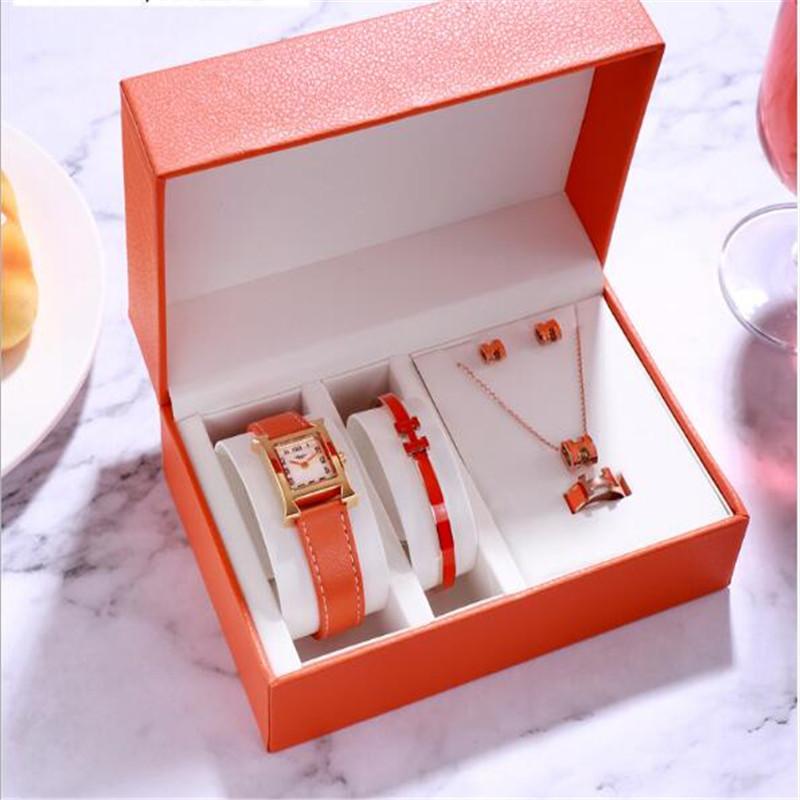 Wristwatches Leisure Square H Letter Lady Watch Bracelet Suit Simple Belt Female Gift, Black
Wristwatches Leisure Square H Letter Lady Watch Bracelet Suit Simple Belt Female Gift, Black
