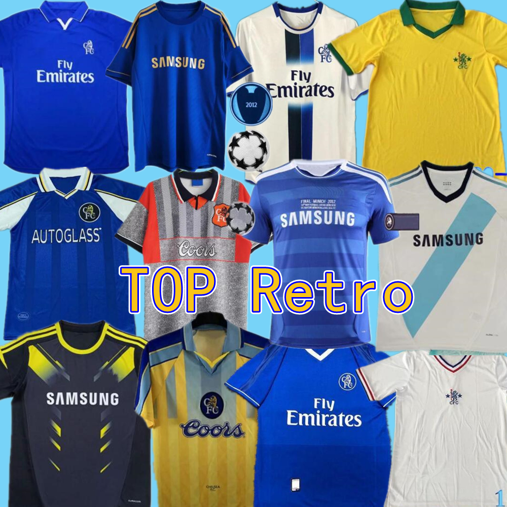 Retro LAMPARD HUGHES Classic soccer jersey 94 96 97 98 82 01 03 05 06 07 08 2012 TORRES MATA Ancient football shirt, Black;yellow
Retro LAMPARD HUGHES Classic soccer jersey 94 96 97 98 82 01 03 05 06 07 08 2012 TORRES MATA Ancient football shirt, Black;yellow