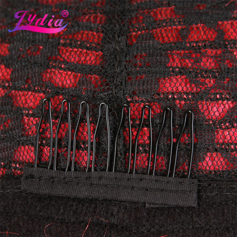 Synthetic Wigs Lydia Pure Color Pink Long Straight 20 Inch Blunt Bang Wig With MONO Web Kanekalon For Women Nature Party