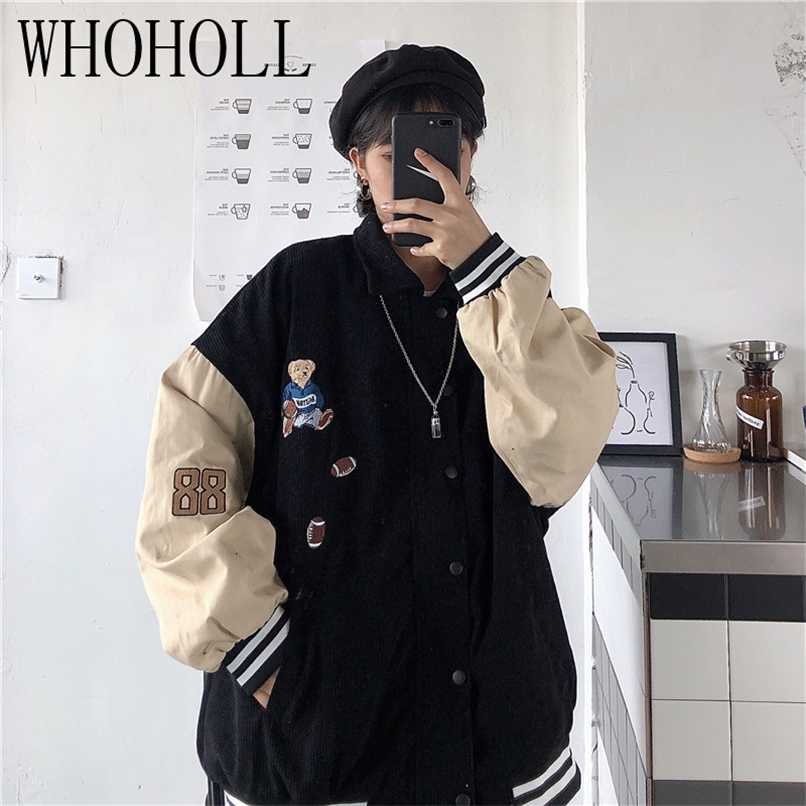 Women Baseball Uniform Autumn Coat Jacket for Women Harajuku High Street Style Coat Loose Plus Size BF Stitching Bomber Jacket 211109, Blue
Women Baseball Uniform Autumn Coat Jacket for Women Harajuku High Street Style Coat Loose Plus Size BF Stitching Bomber Jacket 211109, Blue