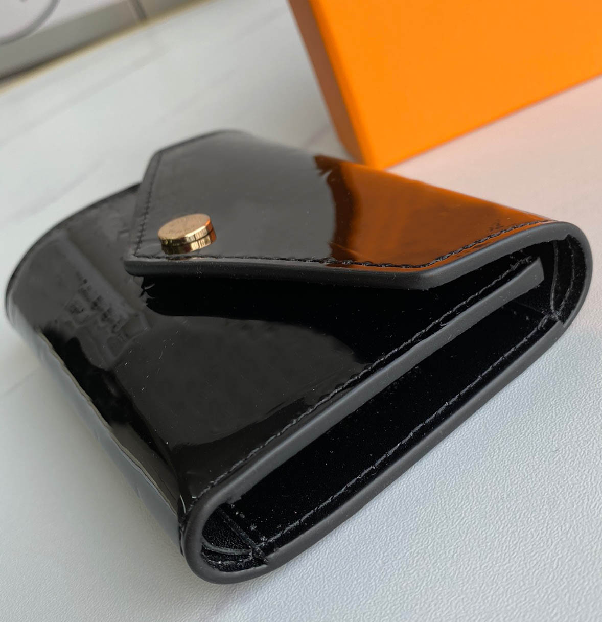 wallets Card holders Luxury patent leather school bags Multicolor Holder Purse Short Wallet Wholesale Coin Designer Pocket Leather Classic Zipper 3 Fold Lining
