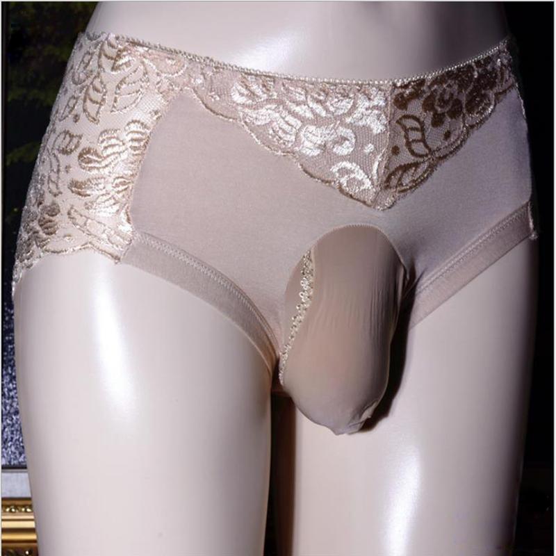 Underpants Men Large Size Super Thin Lace Sexy Coolflex Briefs Summer Soft Underwear, Purple close sheath
Underpants Men Large Size Super Thin Lace Sexy Coolflex Briefs Summer Soft Underwear, Purple close sheath