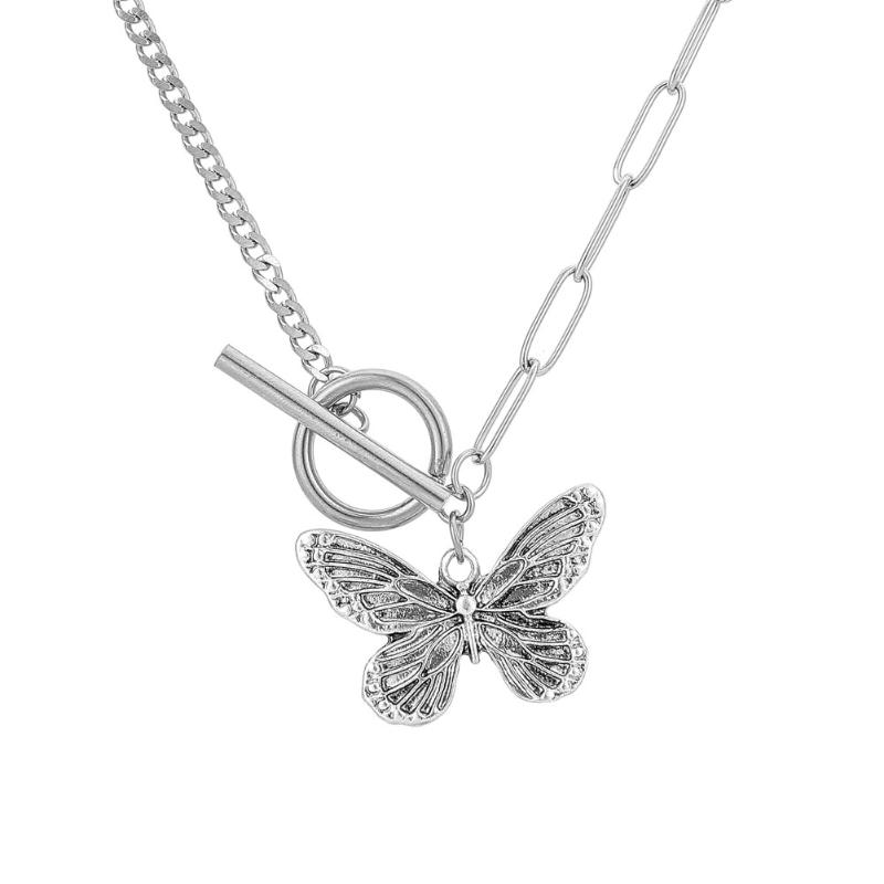 Earrings & Necklace 2021 Trend Vintage Butterfly Silver Colour Titanium Steel Bracelet Pendant Female Jewelry Gift
Earrings & Necklace 2021 Trend Vintage Butterfly Silver Colour Titanium Steel Bracelet Pendant Female Jewelry Gift