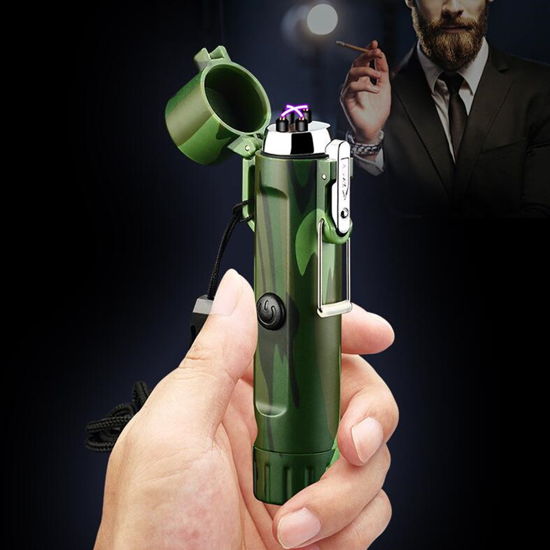 New Compass and Fashight USB Recharge Doube Arc Cigarette ighter Waterproof Pasma ighter Windproof Eectronic ighter
New Compass and Fashight USB Recharge Doube Arc Cigarette ighter Waterproof Pasma ighter Windproof Eectronic ighter