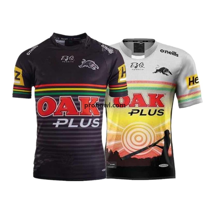 2020/ 2021 Fashion PENRITH PANTHERS RUGBY HOME AND INDIGENOUS JERSEY Size -3XL Print custom name and number The quality is perfect, No print name number
2020/ 2021 Fashion PENRITH PANTHERS RUGBY HOME AND INDIGENOUS JERSEY Size -3XL Print custom name and number The quality is perfect, No print name number