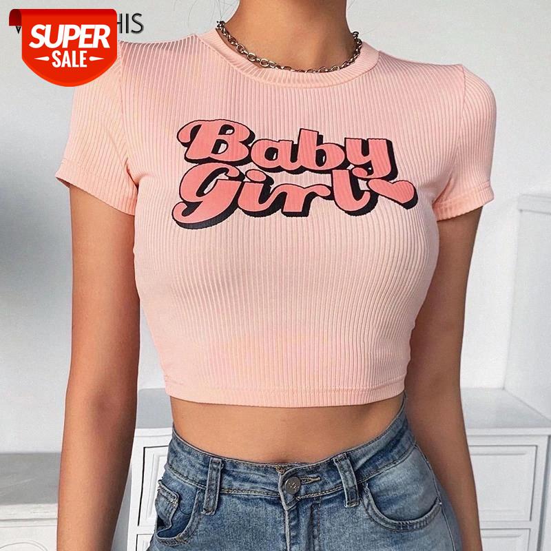 WannaThis Short Sleeve Letter Print Cropped Shirts Women Slim Elastic Pink Fashion Summer Casual Crop Tops Women Short Tee New #sy37, White
WannaThis Short Sleeve Letter Print Cropped Shirts Women Slim Elastic Pink Fashion Summer Casual Crop Tops Women Short Tee New #sy37, White