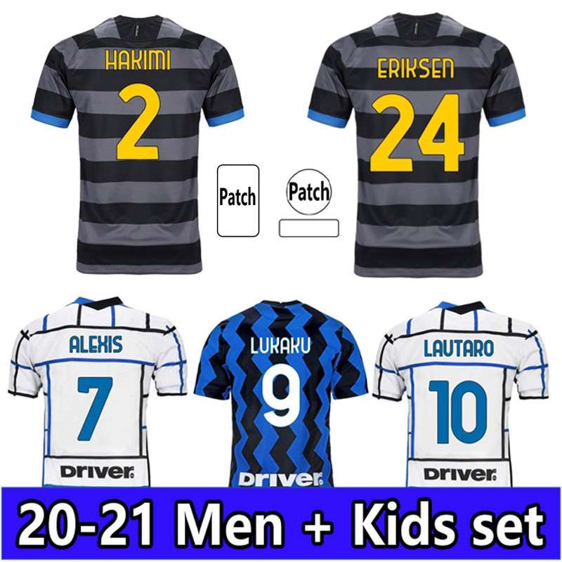 2021 ERIKSEN LUKAKU LAUTARO soccer jerseys VIDAL HAKIMI football shirt SENSI BARELLA KOLAROV 20 21 Men Kids set uniform maillot de futol, 3rd+ patch
2021 ERIKSEN LUKAKU LAUTARO soccer jerseys VIDAL HAKIMI football shirt SENSI BARELLA KOLAROV 20 21 Men Kids set uniform maillot de futol, 3rd+ patch