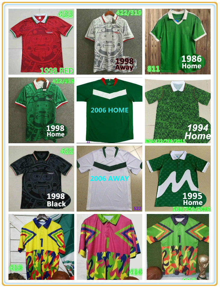 Retro classic Mexico 1986 1994 1995 1996 1998 soccer jerseys HERNANDEZ CAMPOS BLANCO H.SANCHEZ home away football shirt S-2XL, Blue
Retro classic Mexico 1986 1994 1995 1996 1998 soccer jerseys HERNANDEZ CAMPOS BLANCO H.SANCHEZ home away football shirt S-2XL, Blue