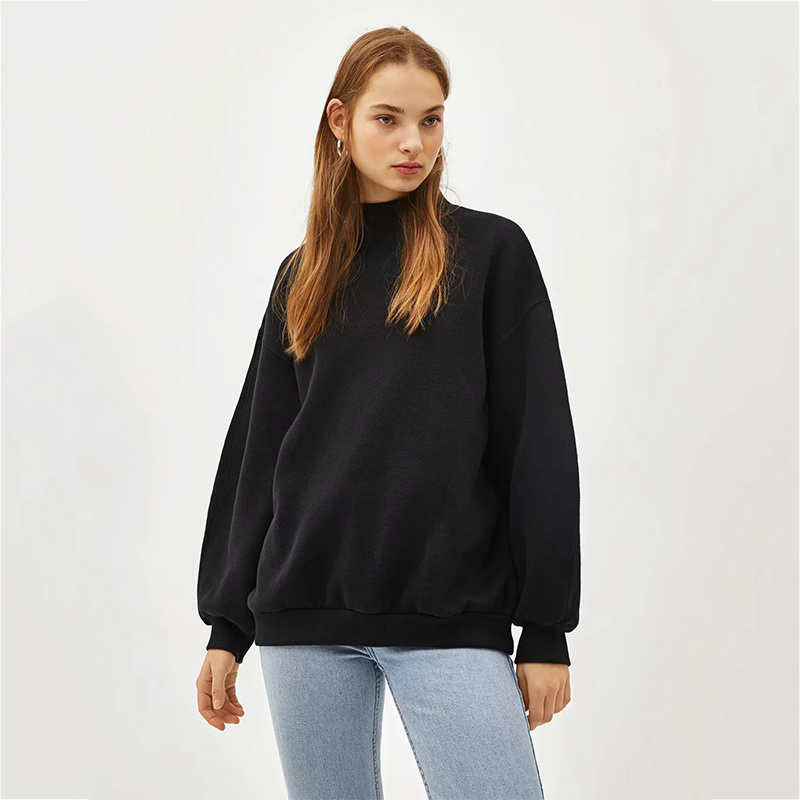 2021 90%cotton Soft Fur Inside Sweatshirts Women Chic Autumn New Warm Winter Loose Oversized Solid Simple Fashion Turtleneck 813i, Black
2021 90%cotton Soft Fur Inside Sweatshirts Women Chic Autumn New Warm Winter Loose Oversized Solid Simple Fashion Turtleneck 813i, Black