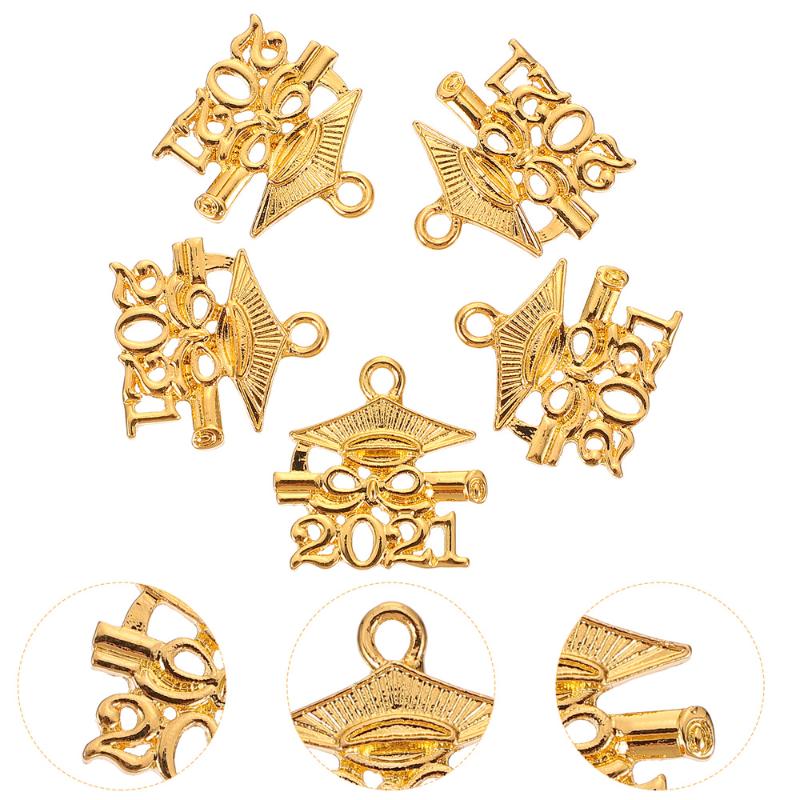 Charms 5 Pcs 1 Set Fashionable DIY Supplies Jewelry Pendants Alloy Graduation, Bronze;silver
Charms 5 Pcs 1 Set Fashionable DIY Supplies Jewelry Pendants Alloy Graduation, Bronze;silver