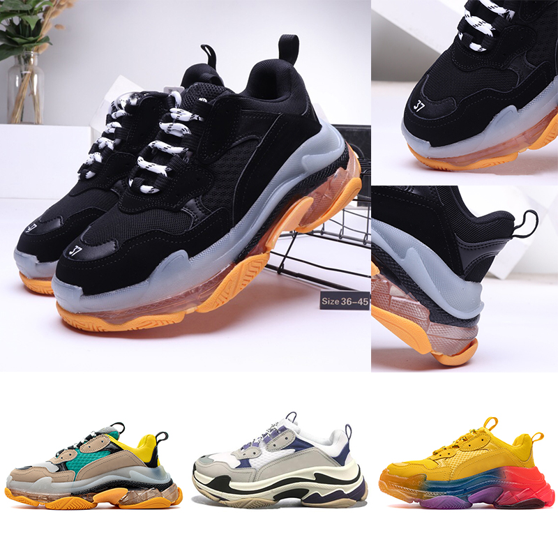 2021 fashion sneakers clear sole triple s casual dad Running shoes men women platform 17FW paris vintage old crystal bottom triple-s designer sports size 36-45, 01
2021 fashion sneakers clear sole triple s casual dad Running shoes men women platform 17FW paris vintage old crystal bottom triple-s designer sports size 36-45, 01