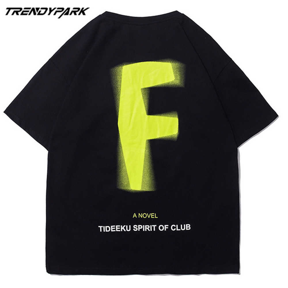 Men's T-shirt Summer Short Sleeve Found Print Hip Hop Oversized Cotton Casual Harajuku Streetwear Top Tshirts Clothing 210601