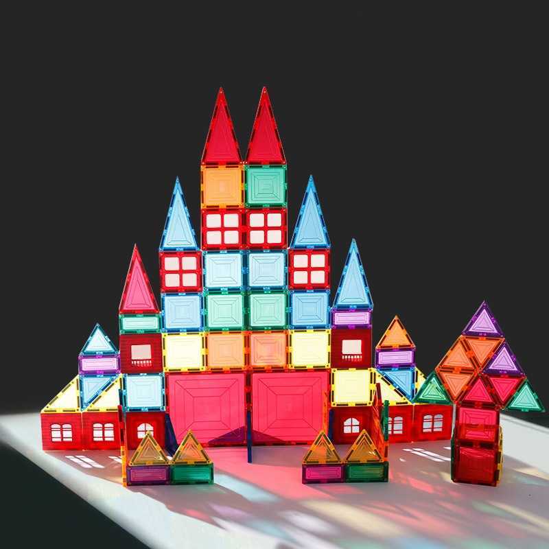48/78/120 PCS Colorful Windows Magnetic Tile Building Blocks Construction Set Magnet Building Blocks Magnetic Blocks Q0723
48/78/120 PCS Colorful Windows Magnetic Tile Building Blocks Construction Set Magnet Building Blocks Magnetic Blocks Q0723