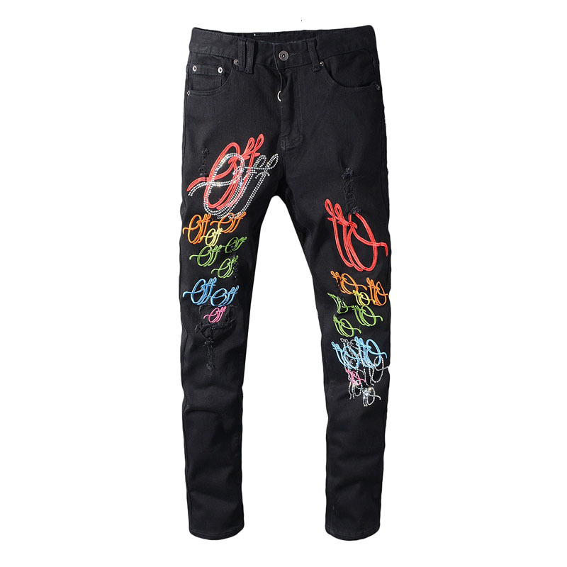 2021 New Men's Male Trousers Fashion Casual Autumn Black Graffiti Print Hot Diamond Jeans Stretch Slim Dnim Pants Caq4
2021 New Men's Male Trousers Fashion Casual Autumn Black Graffiti Print Hot Diamond Jeans Stretch Slim Dnim Pants Caq4