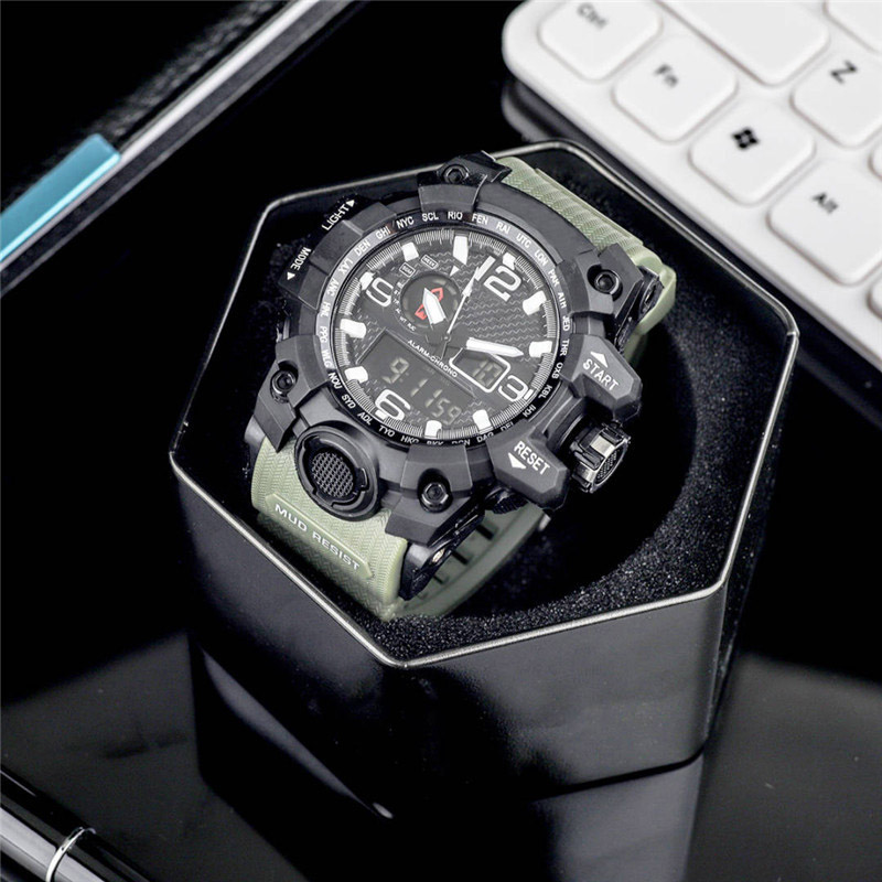 New Fashion Mens Sports Watches G Style Outdoor Quartz Wrist Shock Watch LED Digital Clock Gift With Original Box montre homme
New Fashion Mens Sports Watches G Style Outdoor Quartz Wrist Shock Watch LED Digital Clock Gift With Original Box montre homme