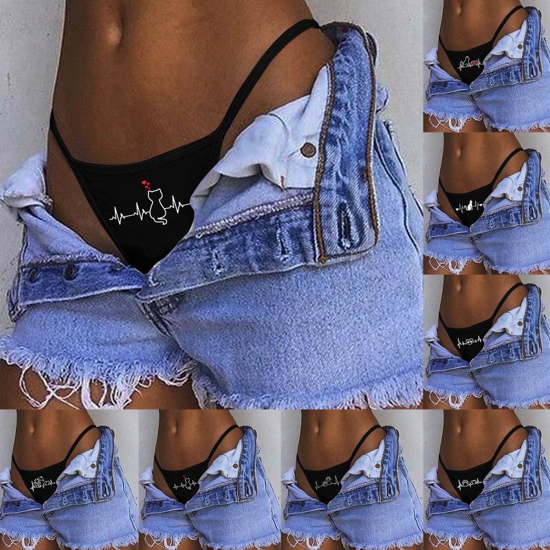 Women's Panties 2021 Underwear Comfort Cotton Period Soft Funny Printing Plus Size Solid Color High Waist Physiological, Black;pink
Women's Panties 2021 Underwear Comfort Cotton Period Soft Funny Printing Plus Size Solid Color High Waist Physiological, Black;pink
